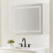 Mera 36 X 30 inch Might Bright White LED Wall Mirror