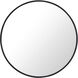 Eternity 28 X 28 inch Black Wall Mirror
