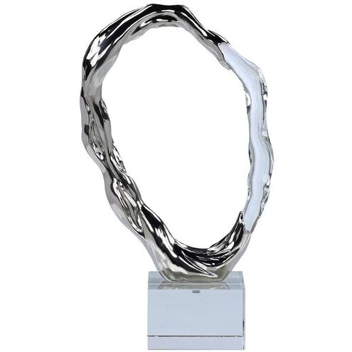 Metallic Ice 20 X 11 inch Sculpture, Large