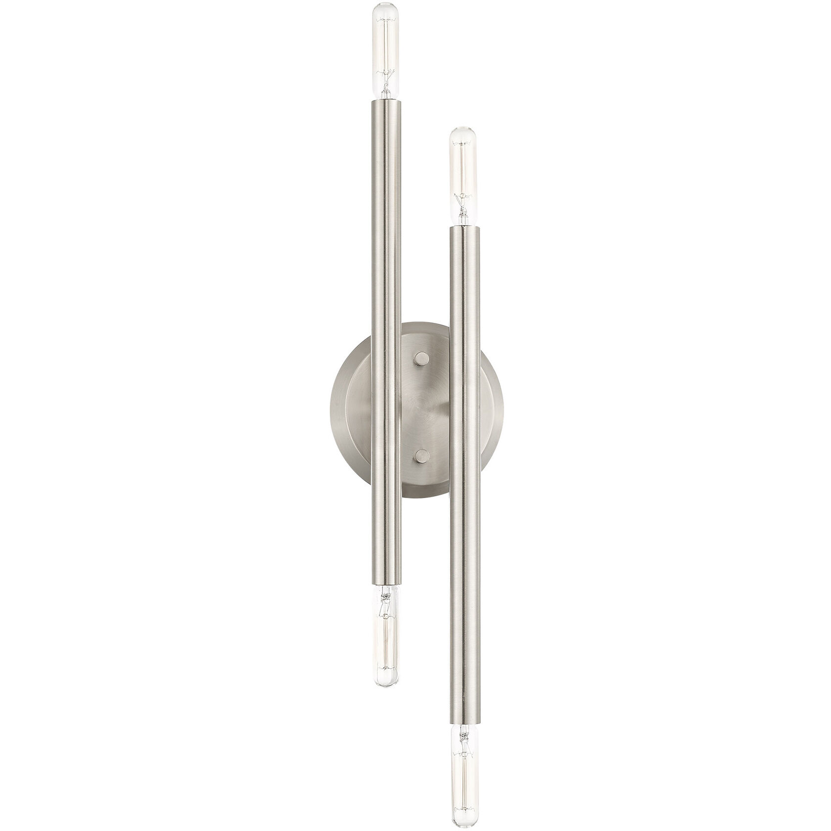 Soho 4 Light 5 inch Brushed Nickel ADA Sconce Wall Light