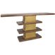 Robin Baron 60 inch Natural and Gold Console Table