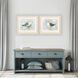 Animals Collection Blue Framed Art