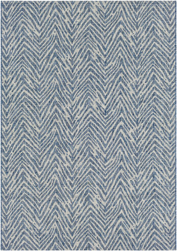 Eagean 35 X 24 inch Light Blue Outdoor Rug in 2 x 3, Rectangle