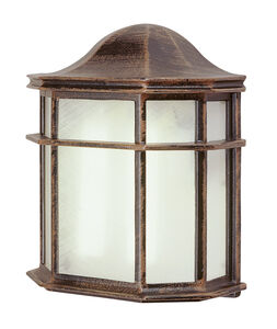 Andrews 1 Light 10 inch Rust Outdoor Pocket Lantern