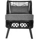 Pagar Natural and Grey Chair, With Cushion