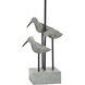 Chittaway 31 inch 150 watt Gray Table Lamp Portable Light