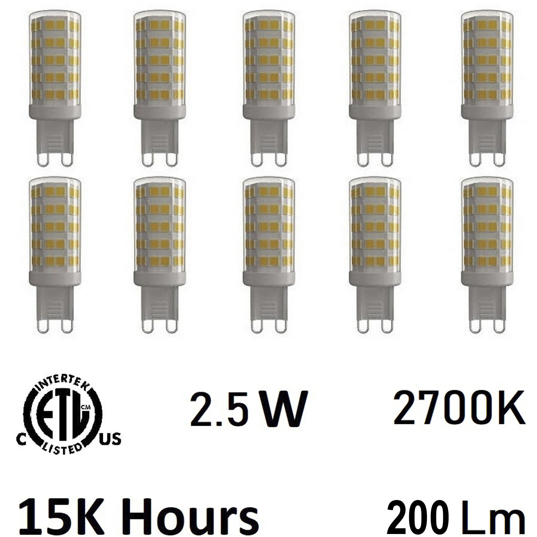 G9 led 2700k on sale