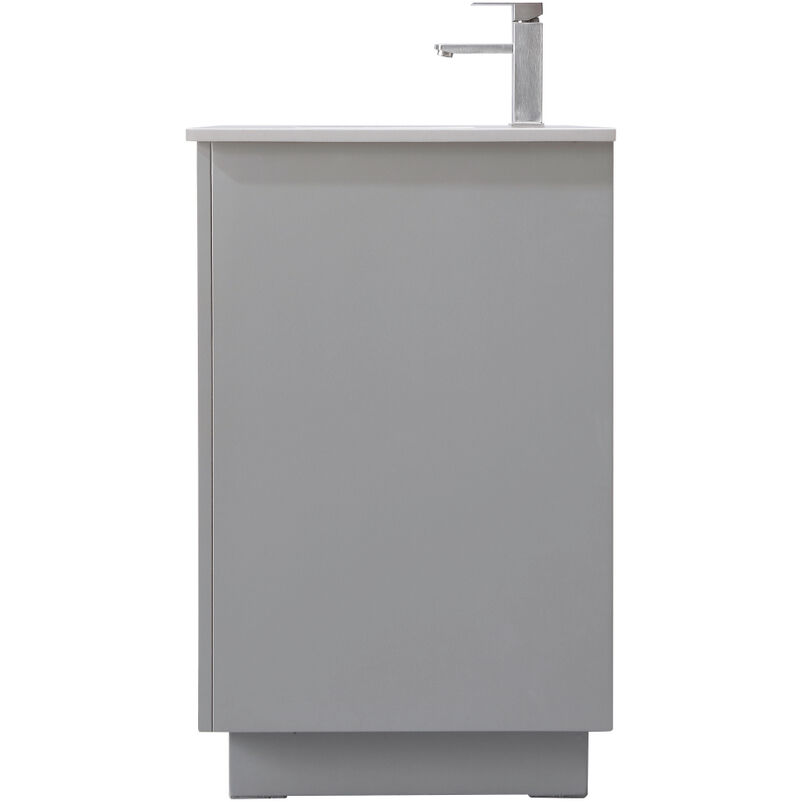 Hayes 54 X 22 X 35 inch Grey Vanity Sink Set