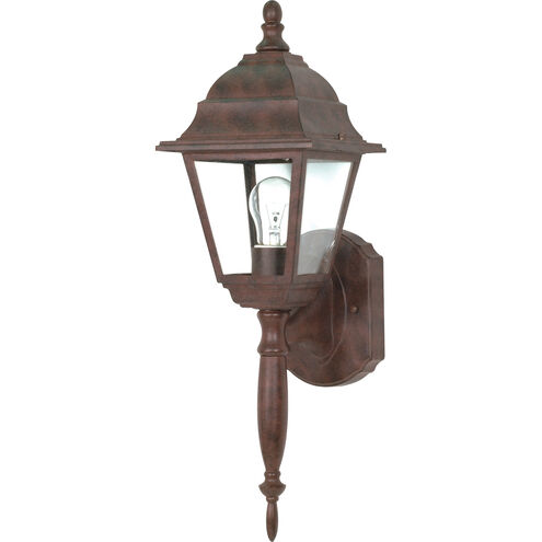 Briton 1 Light 18 inch Old Bronze Outdoor Wall Lantern