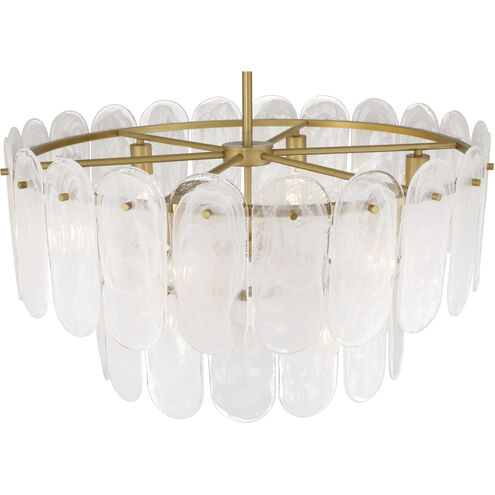 Oldmill 9 Light 30 inch Legacy Brass Pendant Ceiling Light