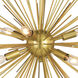 Nikko 6 Light 28 inch Gold Pendant Ceiling Light