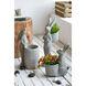 Attentive Standing Rabbit Gray Outdoor Planter