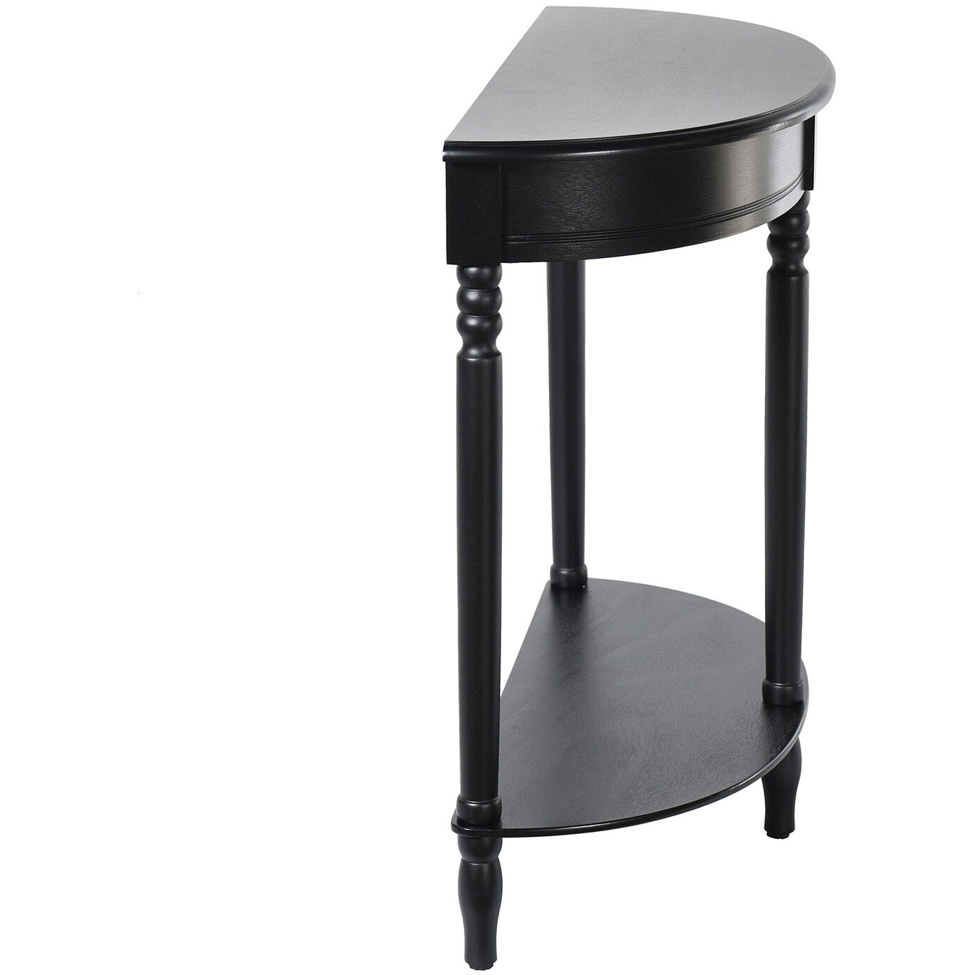 Asher 28.25 X 11.8 inch Black Console Table