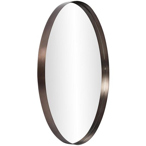 Steele 36 X 36 inch Brass Mirror