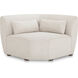 Amelia White Corner Chair