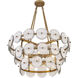 Kintrel 4 Light 28.75 inch Legacy Brass Pendant Ceiling Light