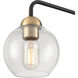 Boudreaux 64 inch 60 watt Aged Brass Floor Lamp Portable Light