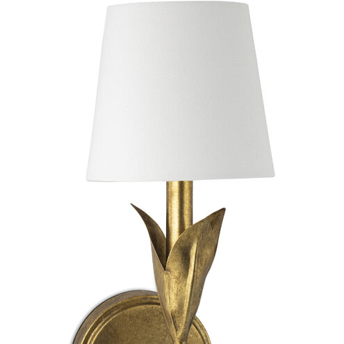 River Reed 1 Light 6 inch Gold Wall Sconce Wall Light, Single