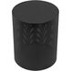 Dixon 20.5 X 16 inch Matte Black Side Table, Small
