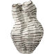 Contortion 15.5 X 11.5 inch Vase, Inline
