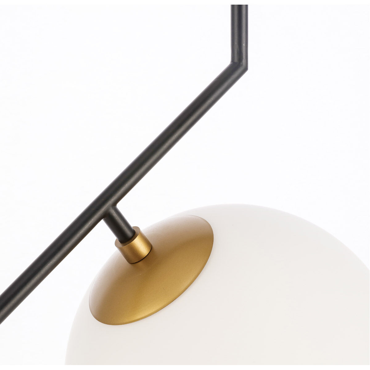 Ryland 1 Light 16 inch Black and Brass Pendant Ceiling Light