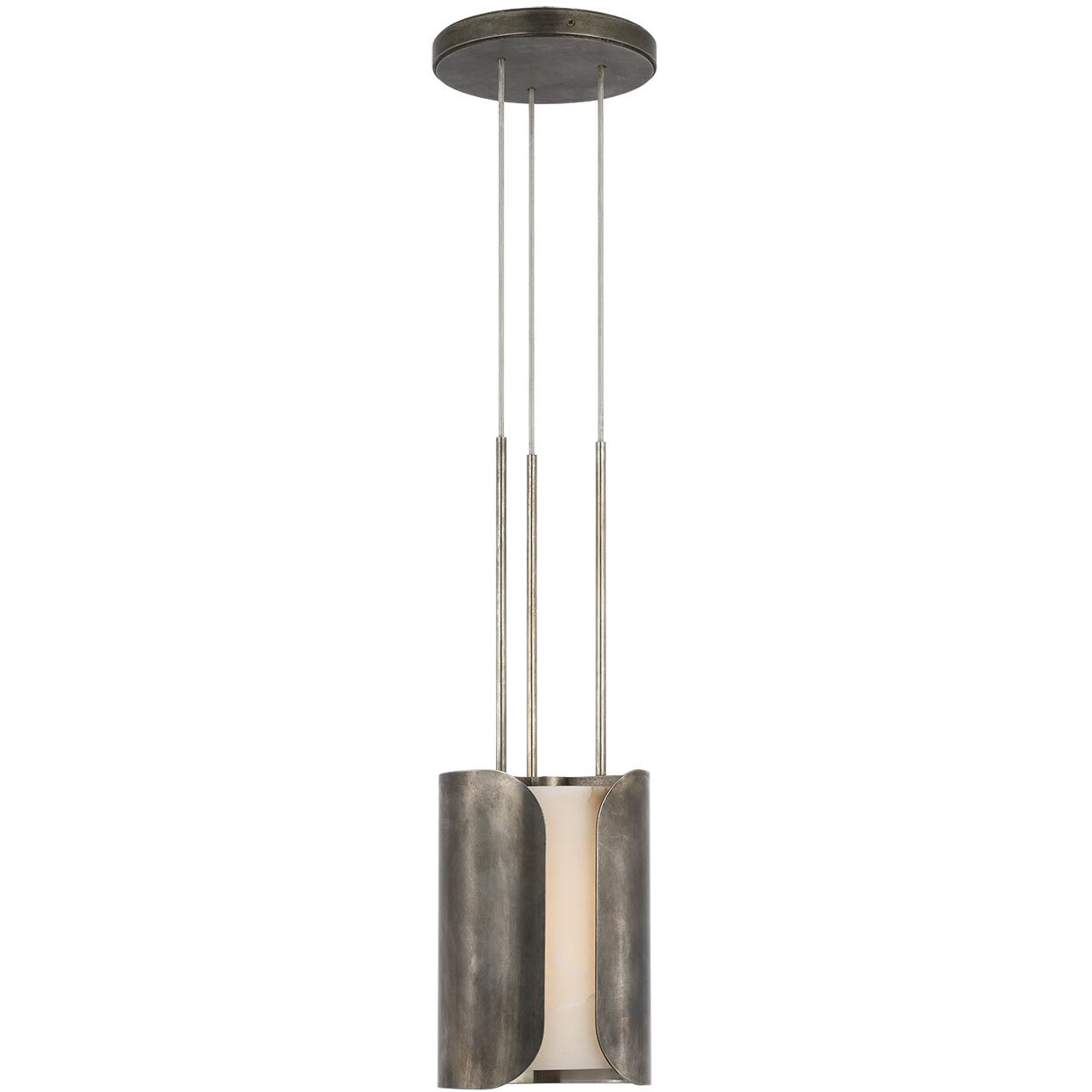 Anne-Marie Barton Armise LED 7.5 inch Mottled Pewter Pendant Ceiling Light