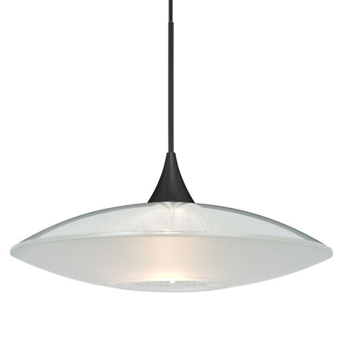 Spazio LED Black Cord Pendant Ceiling Light