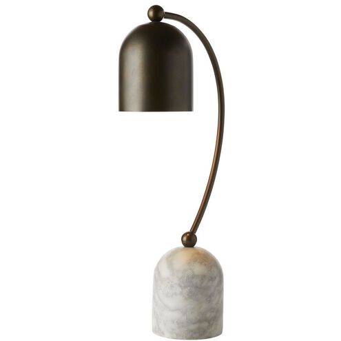 Daley 40.00 watt English Bronze Table Lamp Portable Light