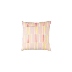 Lina 20 X 20 inch Pale Pink and Butter Throw Pillow