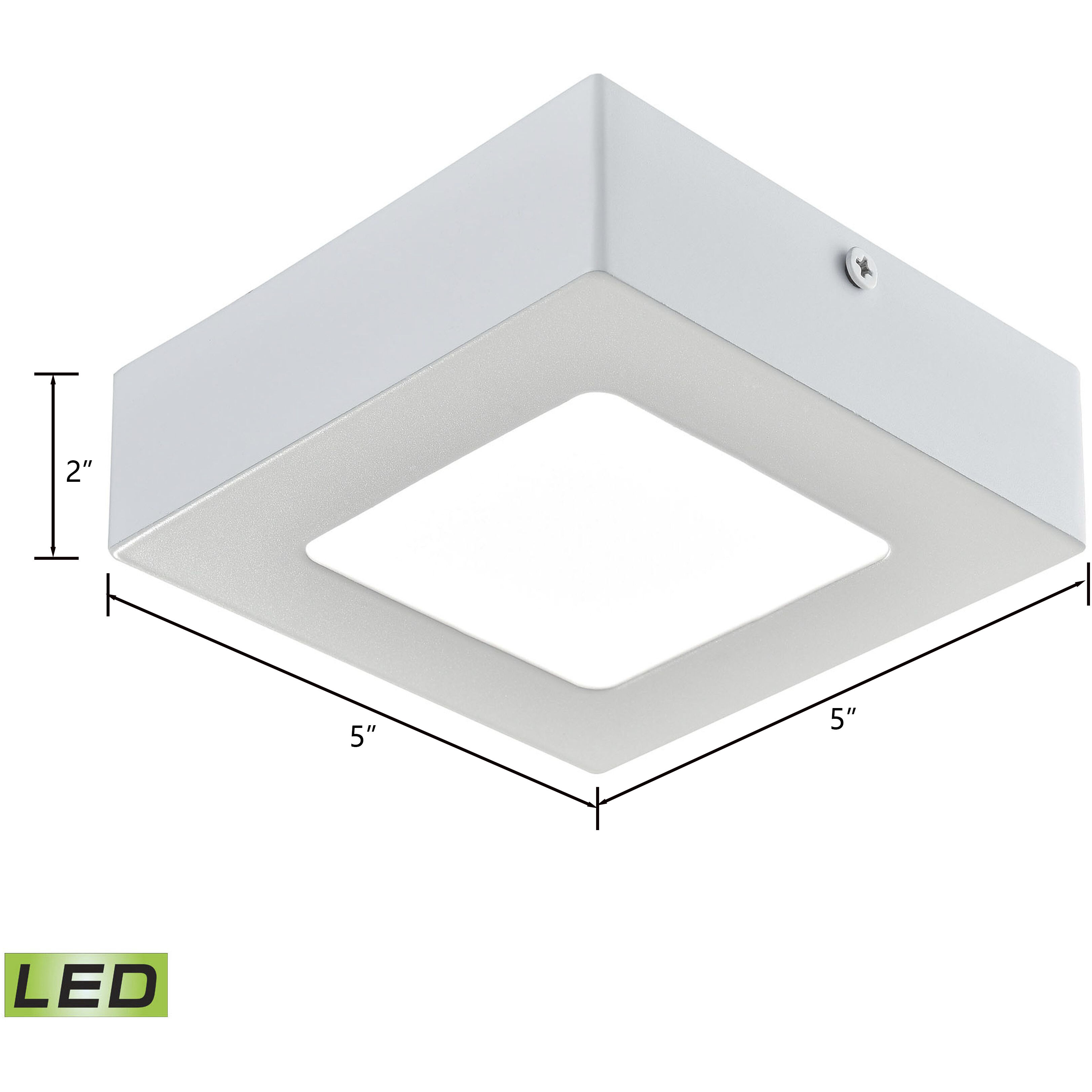 Warwick Integrated LED Matte White Down Light