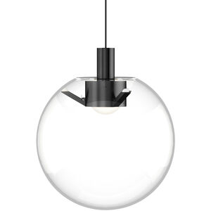 Sean Lavin Mini Palona 1 Light 120 Nightshade Black Low-Voltage Pendant Ceiling Light in Monopoint, Integrated LED