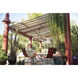 Open Air Sawyer LED 38 inch Aged Zinc with Distressed Black Outdoor Hanging