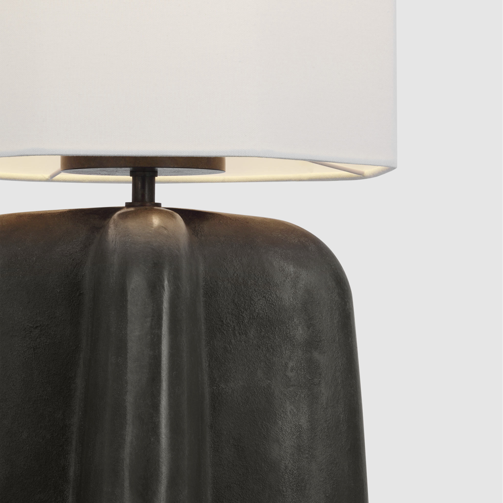 Kelly Wearstler Alessio 60.75 inch 8.00 watt Aged Iron Floor Lamp Portable Light, Medium