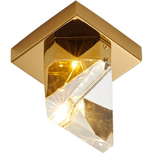 Canada LED 4 inch Brass LED Flush Mount Ceiling Light