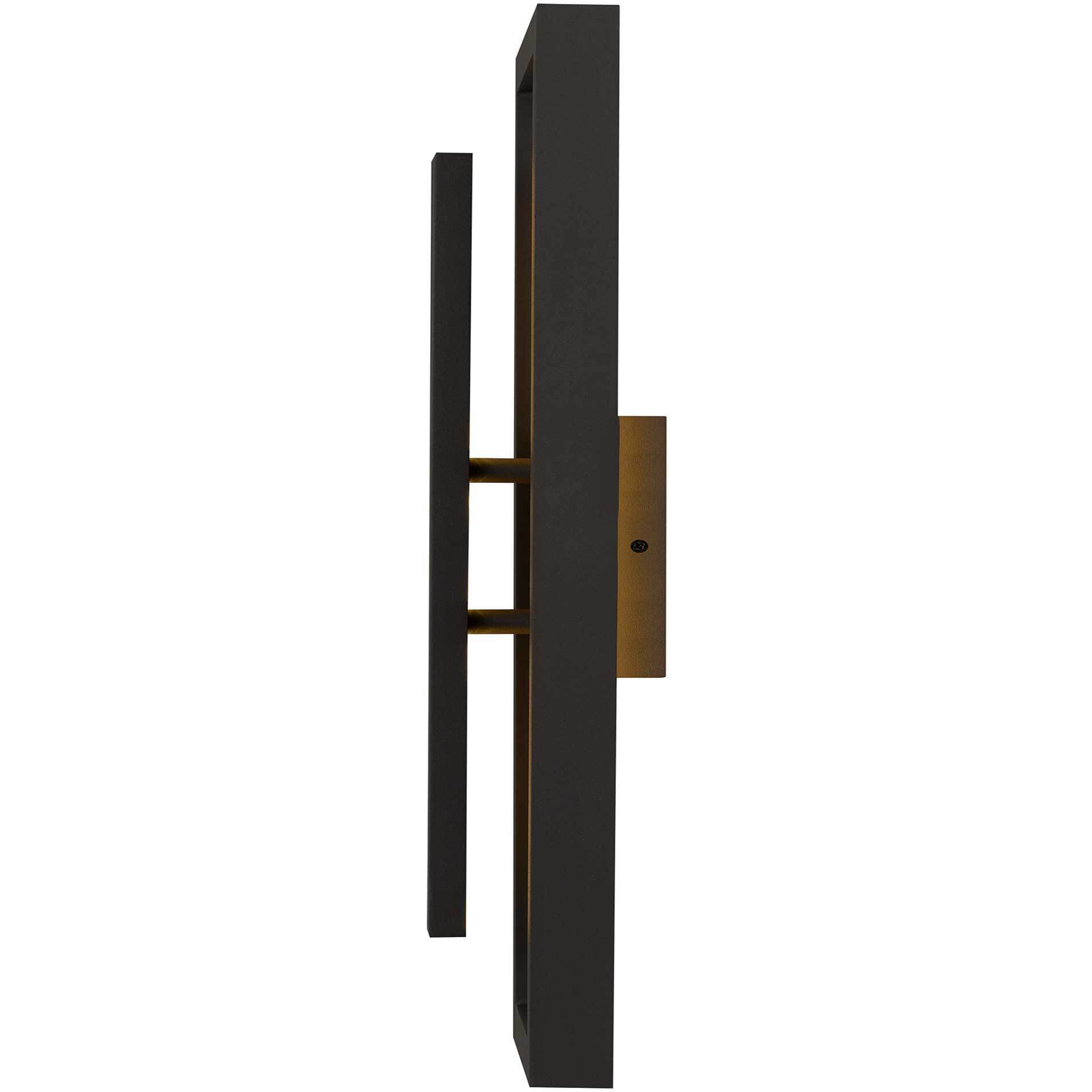 Panels LED 20.38 inch Dark Bronze Outdoor Wall Sconce