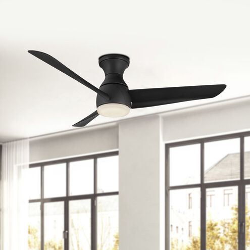 Thalia 54 inch Matte Black Hugger Fan