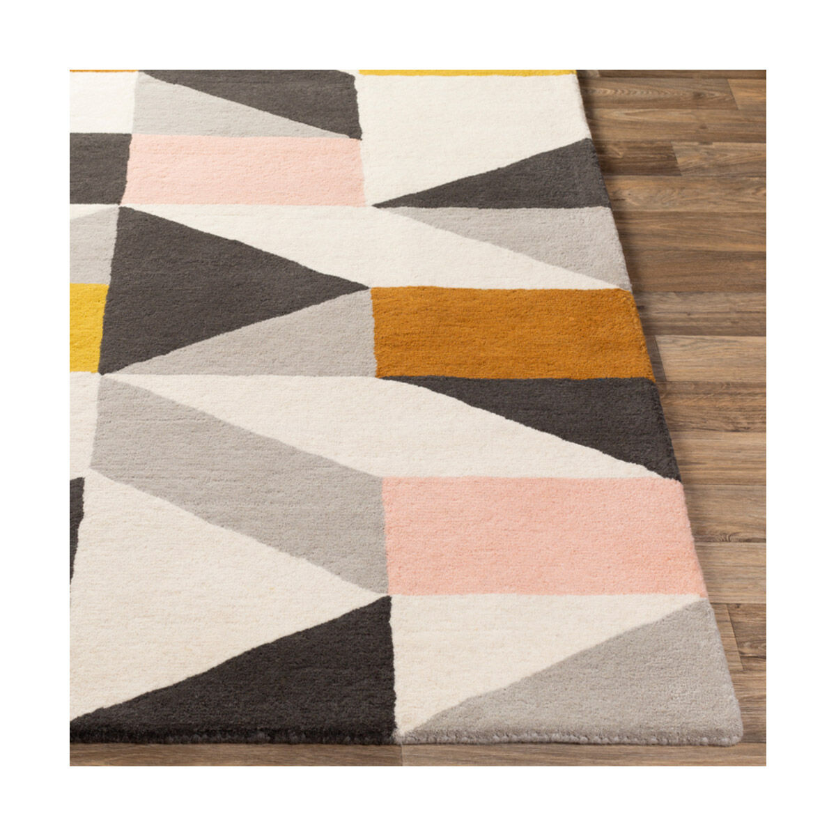Scion 132 X 96 inch Peach/Mustard/Camel/Medium Gray/Black/Cream Rugs