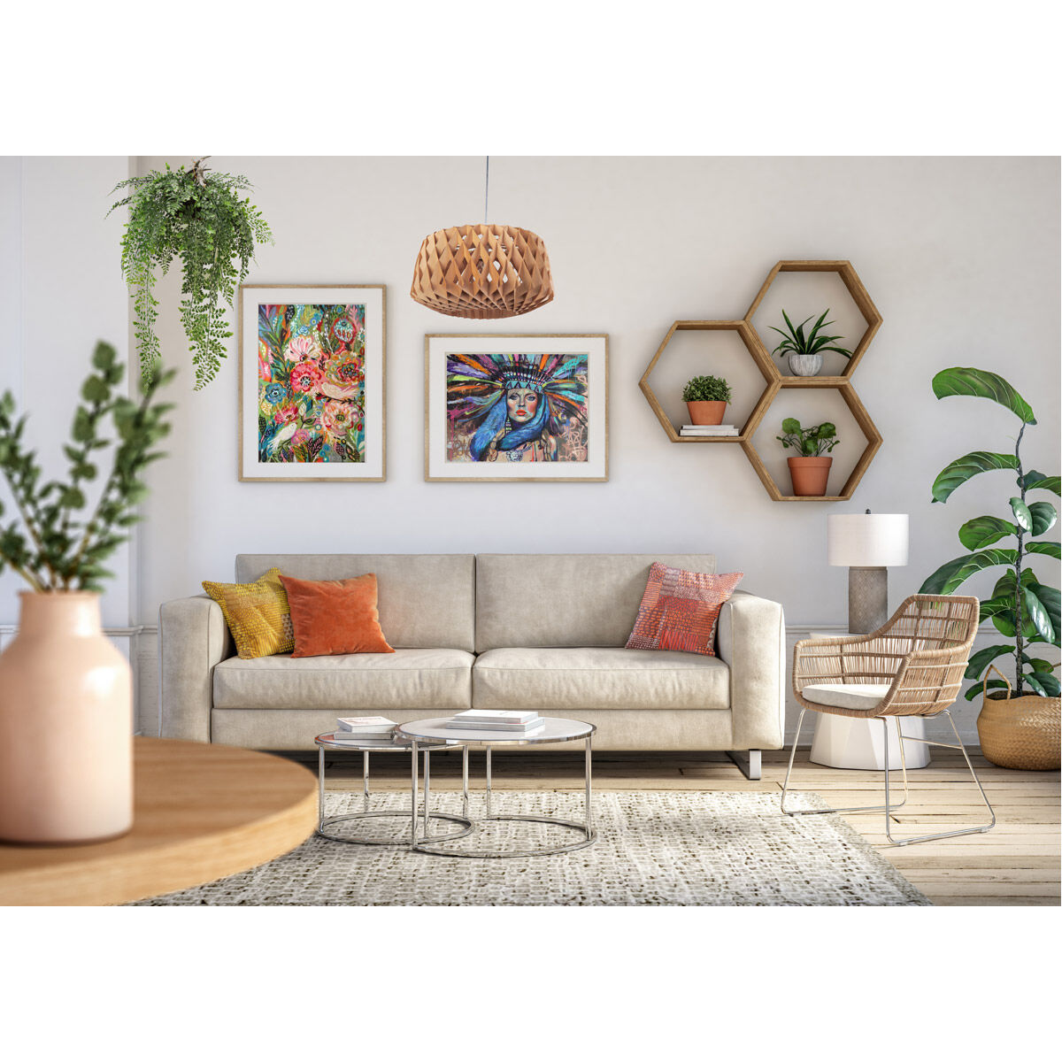 Horgen 1 Light 14 inch Uddo Entry Foyer Pendant Ceiling Light