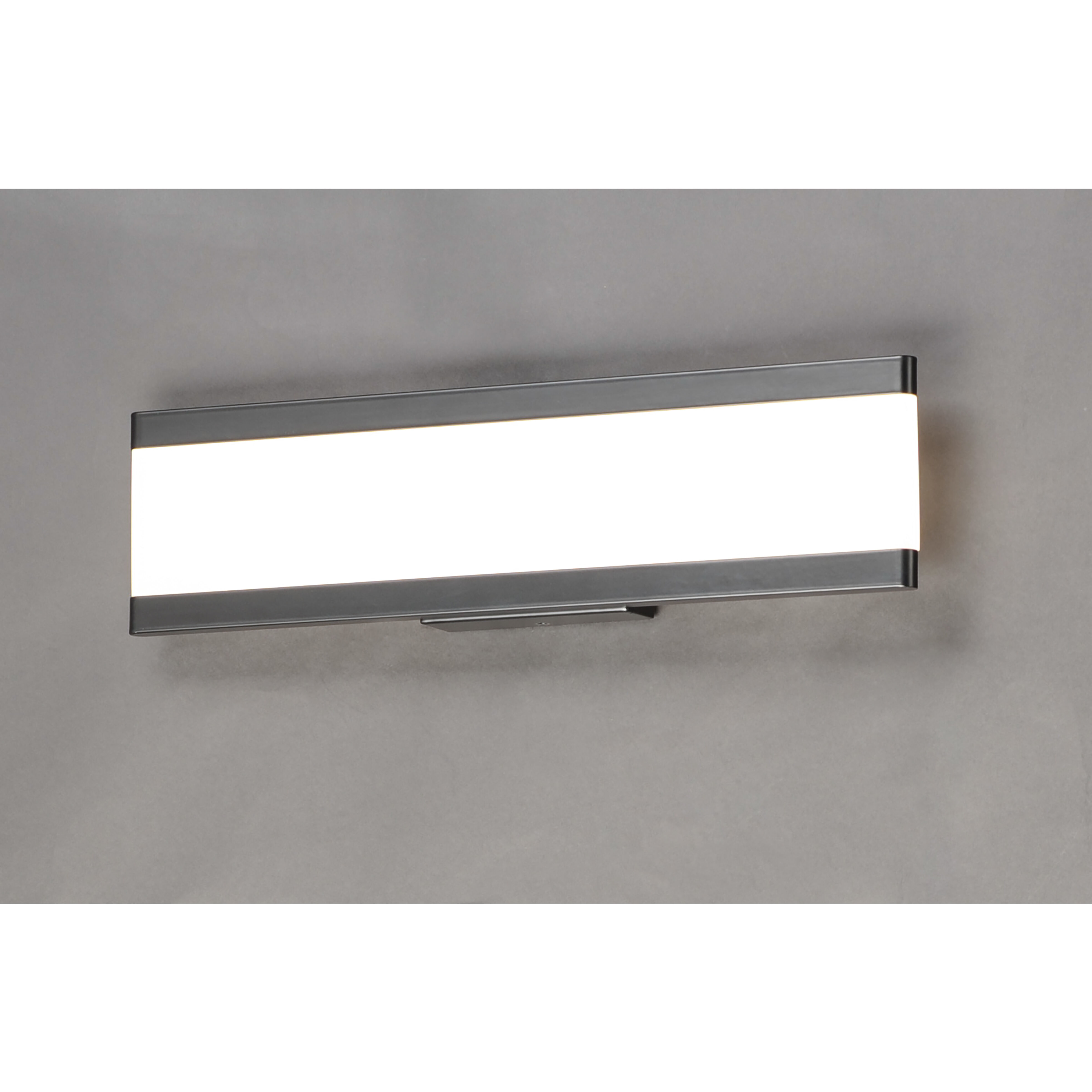 Visor LED 18 inch Black Vanity Light Wall Light