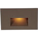 Tyler 12 2 watt Bronze Step and Wall Lighting in Amber, WAC Landscape