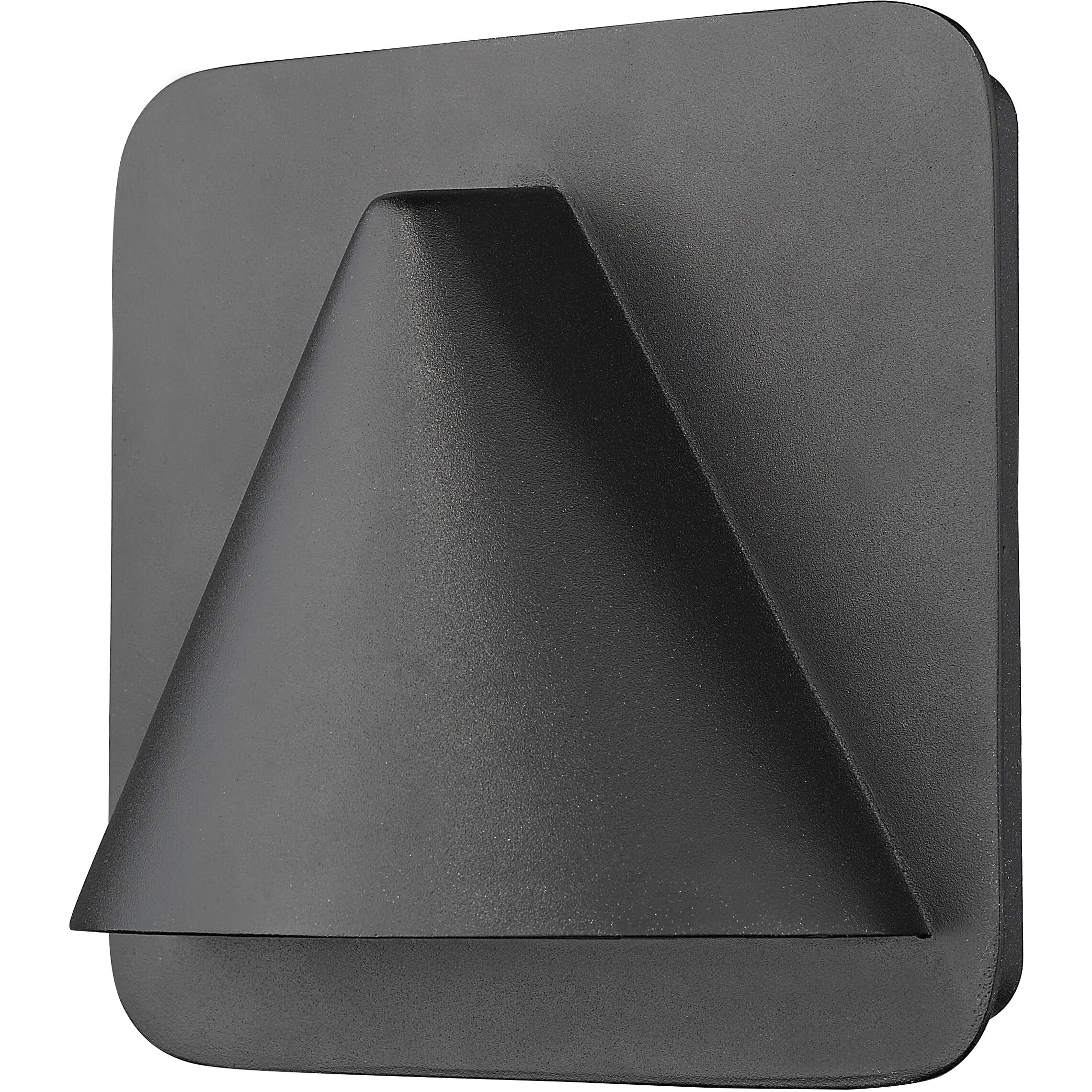 Obelisk LED 6.25 inch Black Outdoor Wall Light
