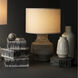 Masonry 27 inch 150.00 watt Grey Ceramic Table Lamp Portable Light