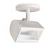 Wall Wash LED 4.5 inch White Flush Mount Ceiling Light in 3000K