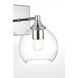 Foster 1 Light 6 inch Chrome Bath Sconce Wall Light