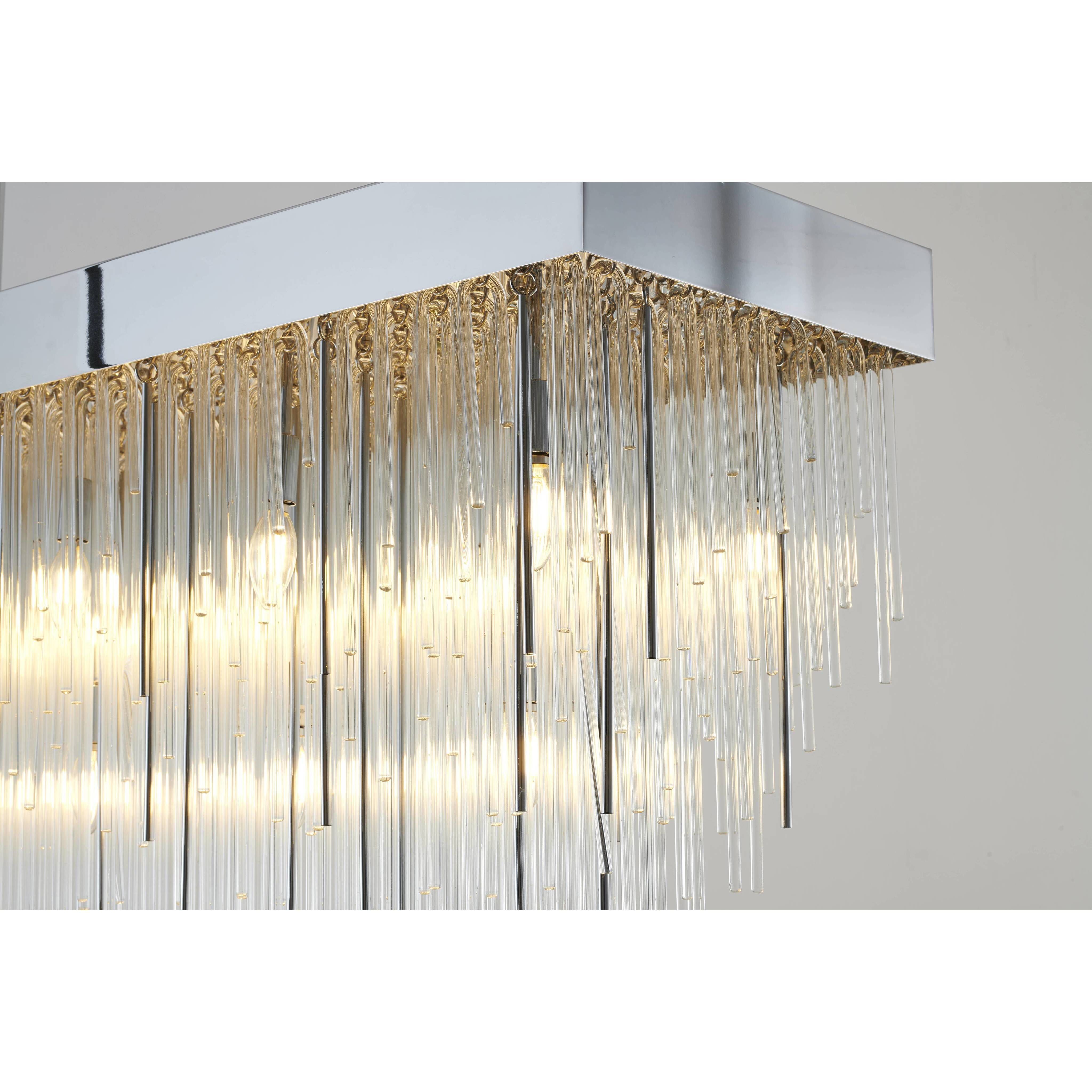 Canada 14 Light 15 inch Chrome Chandelier Ceiling Light