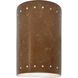 Ambiance 1 Light 5.75 inch Celadon Green Crackle Wall Sconce Wall Light