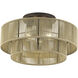 Acordia 3 Light 18 inch English Bronze Semi Flush Mount Ceiling Light, Large