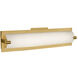 Lighthouse LED 18 inch Brushed Gold Bath Vanity Light Wall Light