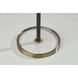 Bryson 61 inch 150.00 watt Black / Antique Brass Swing-Arm Floor Lamp Portable Light