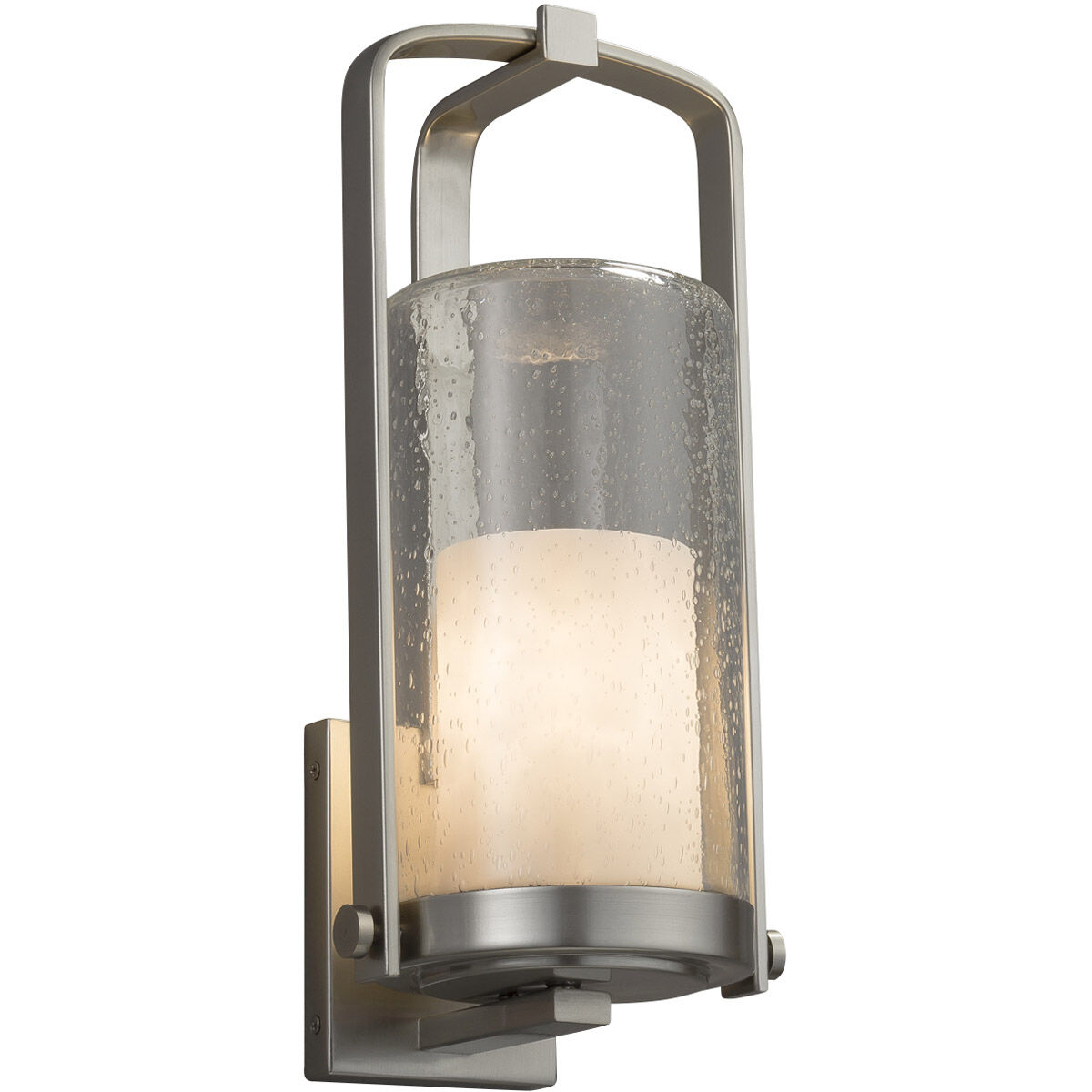 Brushed nickel outdoor sconce 2025